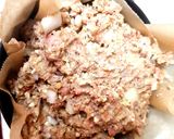 A picture of step 3 of My Stuffing mix N"2 sausage & Bacon with Apple. 😁.