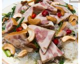 รูปขั้นตอนการทำที่ 5 ของ 🍝ยำสเต็ก​แฮมหมูรมควัน🐷