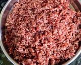 A picture of step 6 of Stir-fried Red Rice and Veggies.