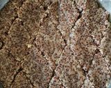 A picture of step 8 of Chamsur seeds(Garden cress seeds)-Makhana Burfi.