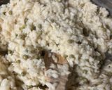 Une image de l'étape 5 de Risotto ultra crémeux petits pois.