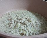 A picture of step 1 of Stir-Fried Ground Pork with Scallions.
