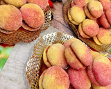Foto del paso 12 de la receta: Galletas melocotón - peach cookies 🍑