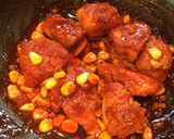 A picture of step 10 of Fried Chicken in Red Sauce.