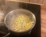 A picture of step 1 of Creamy perfect buldak ramen.