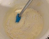 A picture of step 2 of Lemon curd Swiss roll.