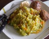 Foto langkah ke 8 dari resep Stamppot gehaktballetjes.