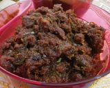 Gambar langkah 6 resipi Rendang Tok.