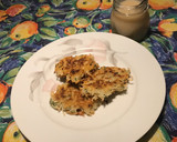 Foto del paso 5 de la receta: Latkes de papa con compota de pera al jengibre