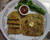 A picture of step 6 of Egg stuffed Parantha.