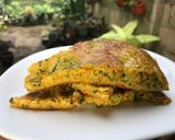 Foto langkah ke 5 dari resep Telur dadar padang tanpa kelapa.