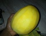 A picture of step 4 of Minty mango juice.
