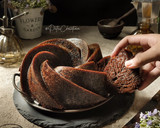 Foto langkah ke 6 dari resep Caramel Cake (Bolu Sarang Semut).