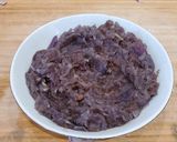 A picture of step 3 of Instant pot Vegan, oil free mujadra.