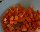 Une image de l'étape 1 de Gaufres de patate douce facile.