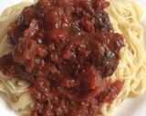 Foto del paso 3 de la receta Cabellos ángel con carne en su salsa