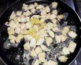 A picture of step 3 of Peanut butter chicken.
