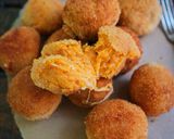 Foto del paso 4 de la receta Bolitas de boniato y queso 🍠