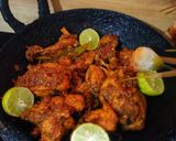 A picture of step 7 of Balochi Tikka.