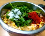 A picture of step 3 of Vegan Falafel.