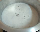 A picture of step 3 of Coconut rice #weeklyjikonichallenge#4weekschallenge.