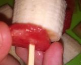 Une image de l'étape 1 de Brochette de pastèque et de banane.