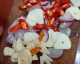 Foto langkah ke 3 dari resep Tahu dan tempe kecap / Sambal goreng tempe-tahu.