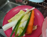 Foto langkah ke 2 dari resep Cumi dan sayur saos padang.