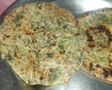 A picture of step 11 of Flat beans and potatoes with chapati.