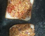 A picture of step 2 of Schezwaan Paneer Sandwich.