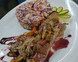 Foto del paso 6 de la receta: Ternera braseada con ensalada coleslaw y salsa Malbec