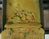 Foto langkah ke 6 dari resep Okonomiyaki Hotdog (Gluten-free).