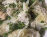 Hình bước làm 7 của món Hoành thánh