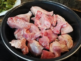 Fritada de ñoras verdes con pollo y conejo