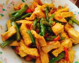 Foto langkah ke 6 dari resep Oseng tahu goreng.