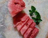 Une image de l'étape 4 de Carpaccio pastèque basilic 🍉 🌱.