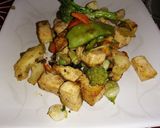 Foto del paso 3 de la receta: Salteado con Tofu y sopa de verduras