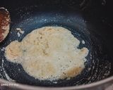 A picture of step 3 of Suji ka halwa.
