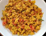A picture of step 11 of Akuri (Parsi Scrambled Egg).