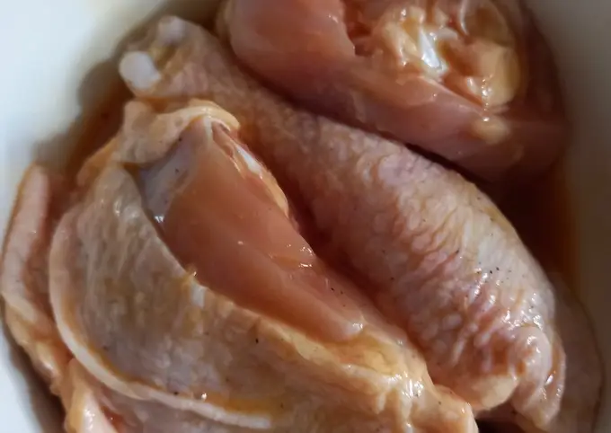 Langkah-langkah untuk membuat Cara bikin Ayam Goreng Tepung ala Rumahan