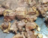 Foto del paso 1 de la receta: Carne con arroz en la planchetta