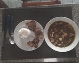Foto del paso 4 de la receta: ***Lentejas con Arroz y Bistec de Cerdo***