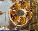Foto del paso 7 de la receta: Roscón de Reyes de hojaldre relleno de crema pastelera