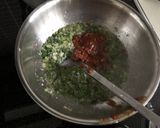 A picture of step 4 of Schezwan Sauce.