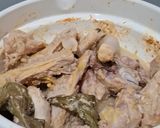 Foto langkah ke 5 dari resep Opor Ayam Tanpa Santan (untuk stok frozen).