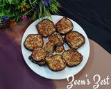 A picture of step 4 of Oven Roasted Eggplants.