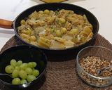 Foto del paso 6 de la receta: Cardo con uvas blancas y toque de frutos secos
