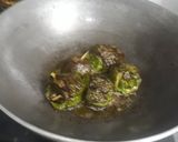 A picture of step 4 of Potato Stuffed Capsicum.