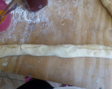 Foto del paso 6 de la receta: Trenza rellena de queso crema