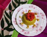 A picture of step 9 of Moong Dal Halwa.